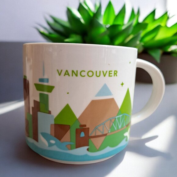 Vancouver Starbucks You Are Here Collectible 14 fl oz Mug - Picture 1 of 7